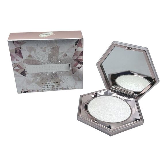 Fenty Beauty Diamond Bomb All-Over Diamond Veil - How Many Carats??? - 0.28 oz - Picture 2 of 5